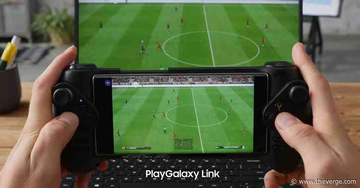 Samsung’s PlayGalaxy Link is another way to beam PC games to your Galaxy phone