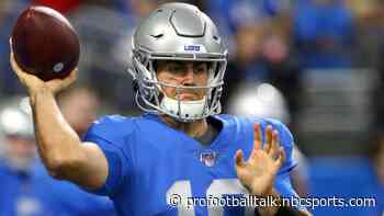 David Blough to start at QB for Lions