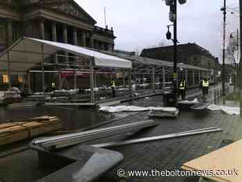 Bolton Winter Wonderland 2019: Work starts on building ice rink