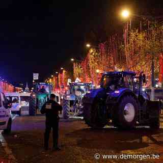 Landbouwersprotest Frankrijk: boze boeren blokkeren deel van ring van Parijs
