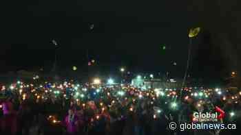 Fort Saskatchewan vigil held to honour lives of youngsters killed over the weekend