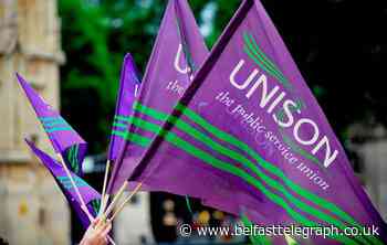 Members of Unison begin strike action at Northern Ireland hospitals