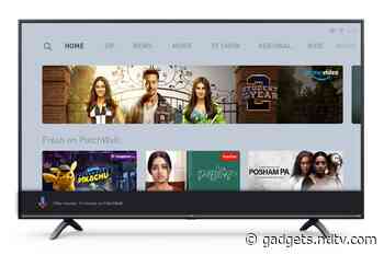Mi TV 4X 55-Inch 2020 Edition With Dolby Audio, PatchWall 2.0, 4K HDR Display Launched in India