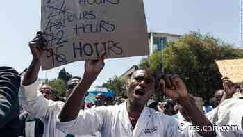 Poor conditions in hospitals is causing 'silent genocide', Zimbabwe medics on strike say