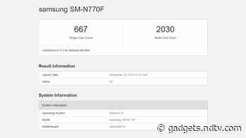 Samsung Galaxy Note 10 Lite Spotted on Geekbench, Tips Exynos 9810 SoC, 6GB of RAM