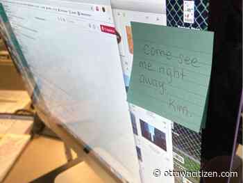 Workplace harassment by sticky note? Post-it prompts suspension, grievance