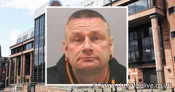 See thief stealing 2.5 tonne metal girder worth more than £8,000 - which he scrapped for £482