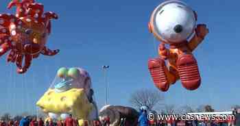 Eye Opener: All eyes on the Macy's parade balloons