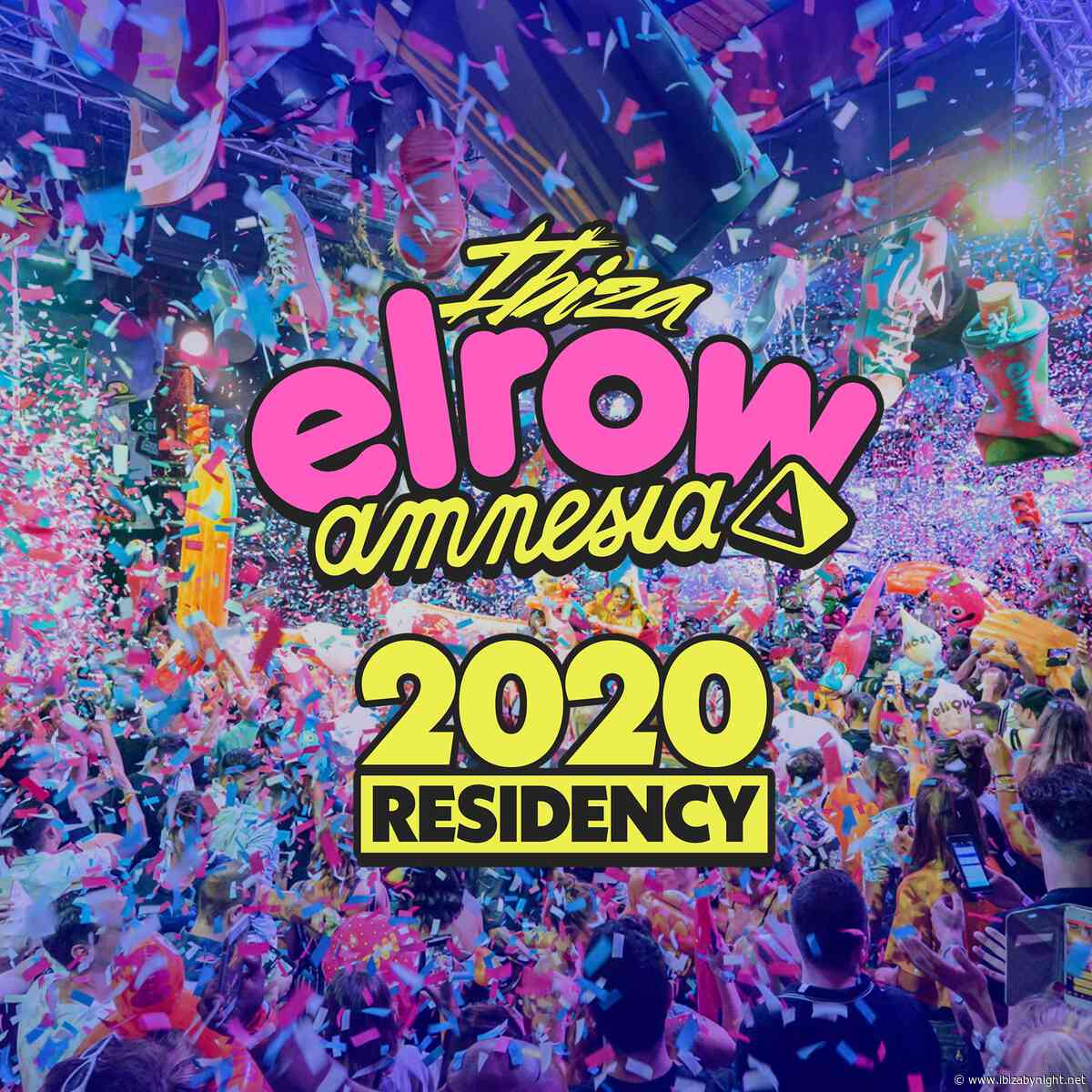 Big news: Amnesia announces Elrow for Ibiza 2020!