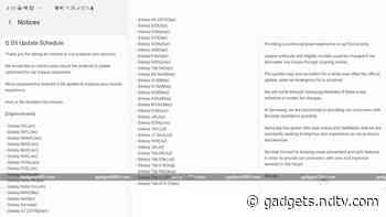 Samsung's Android 10 Update Schedule for India Revealed; Galaxy S10, Galaxy Note 10 Set for Upgrade in January 2020