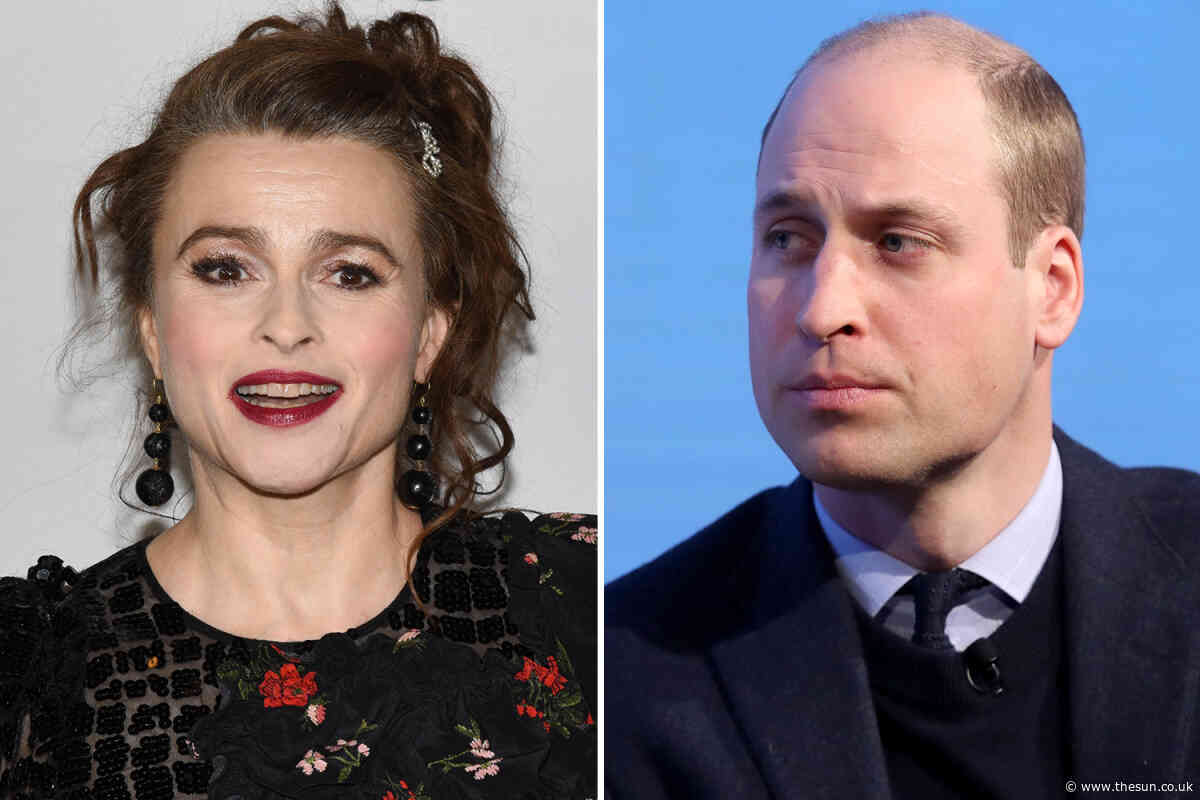 Helena Bonham Carter drunkenly asked Prince William to be her daughter’s godfather – but he declined