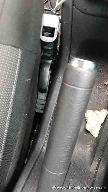 Armed police find gun and sword in Bolton