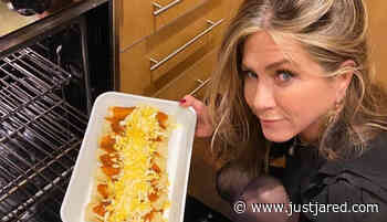 Jennifer Aniston's Friendsgiving Included Enchiladas Just for Jimmy Kimmel!