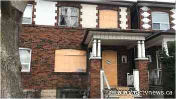 Four abandoned Toronto properties will be sold to the highest bidder today