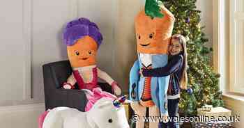 Aldi's sell-out Kevin the Carrot toys are being flogged on eBay for as much as £1,230