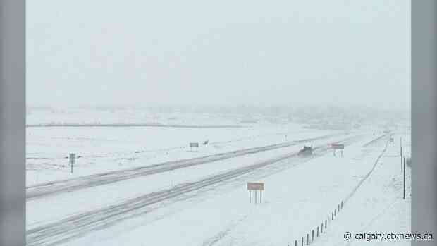 Northbound I15 in Montana reopens after massive snowstorm, but travel 'at your own risk'