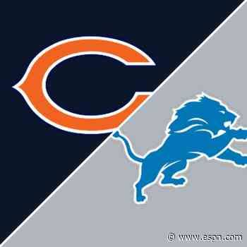 Follow live: Lions start third-string QB in Thanksgiving matchup with Bears