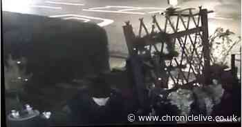 "Grinch" thief caught on CCTV stealing Christmas ornaments from outside Gateshead home