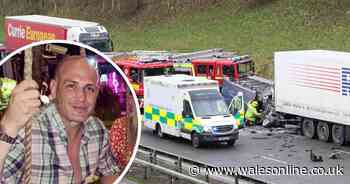 Welshman involved in terrible crash fighting for his life in Glasgow hospital