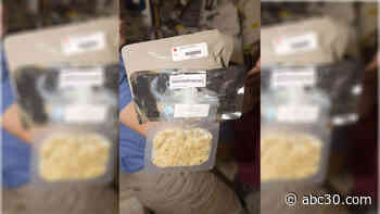 NASA's Thanksgiving cornbread dressing out of this world -- literally