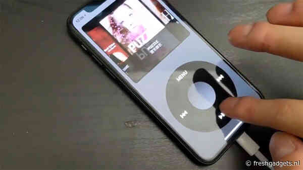 Ontwikkelaar bouwt iPod Clickwheel interface voor de iPhone