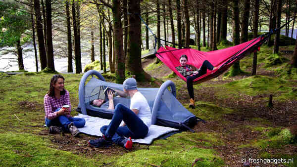 Crua Modus: de draagbare, compacte ‘6-in-1’ tent