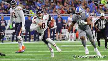 Mitchell Trubisky gets Bears back to .500, saves Thanksgiving