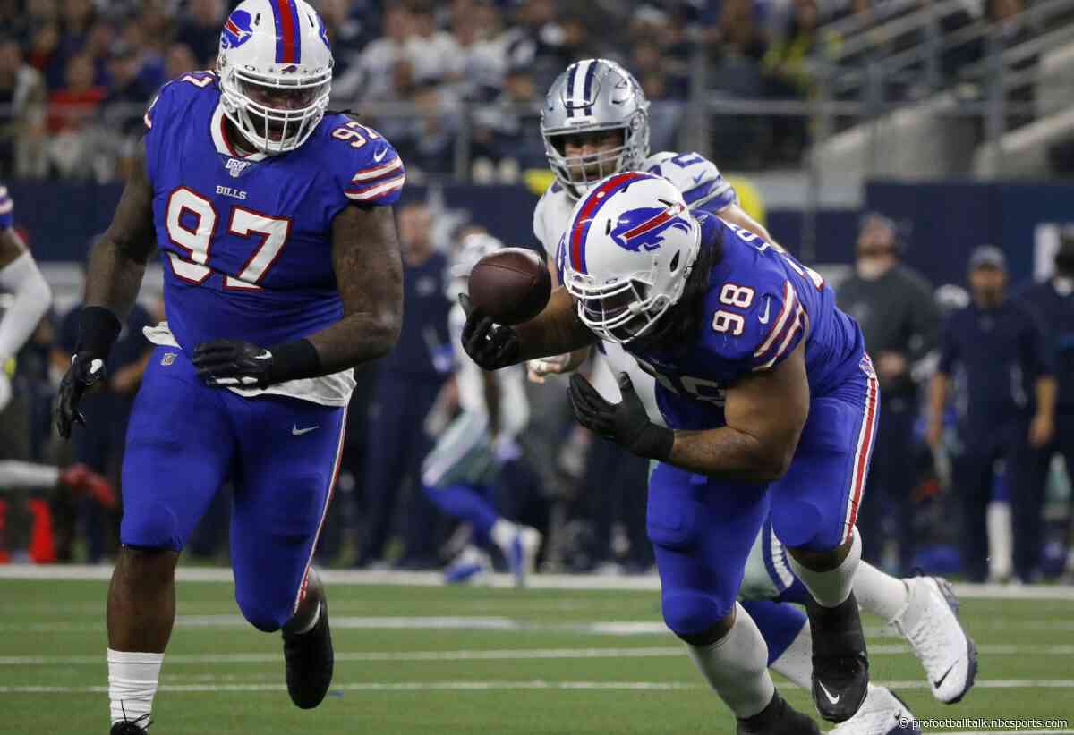 Dak Prescott has two turnovers, Cowboys trail Bills 13-7 at halftime