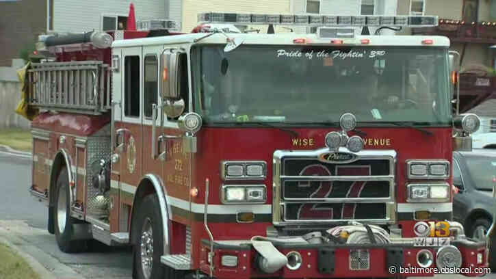 1 Person Trapped After Vehicle Strikes Pole In White Marsh