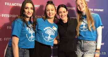 Tessa Virtue encourages young women to stay active at Woodstock, Ont. conference