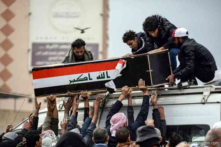 Iraq crackdown kills nearly 40 after Iran mission torched