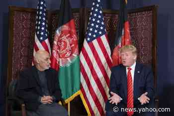 The Latest: Trump, in Afghanistan, says Taliban wants deal