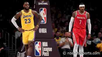 Report: LeBron James blessed Lakers signing Carmelo Anthony last summer, but front office didn’t