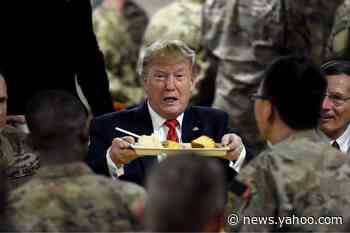 Trump announces resuming peace talks with Taliban during surprise visit to troops in Afghanistan