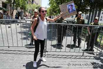 Chileans suffering eye trauma from protests march on presidential palace