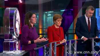 Boris Johnson replaced by ice sculpture at debate