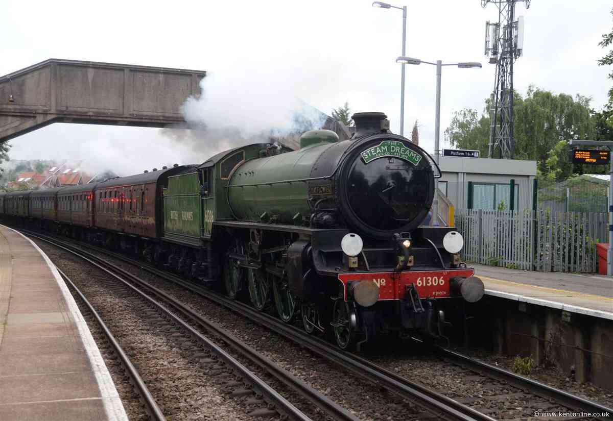 Where you can see steam engine in Kent
