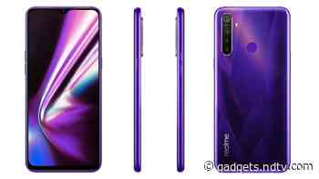 Realme 5s Will Next Go on Sale in India via Flipkart Tomorrow: Price, Offers, Specifications