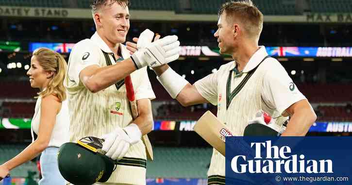 Labuschagne and Warner turn the screw for Australia against Pakistan