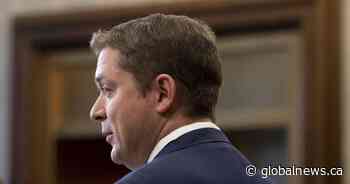 After week of challenges, Scheer heads to Conservative heartland of Alberta