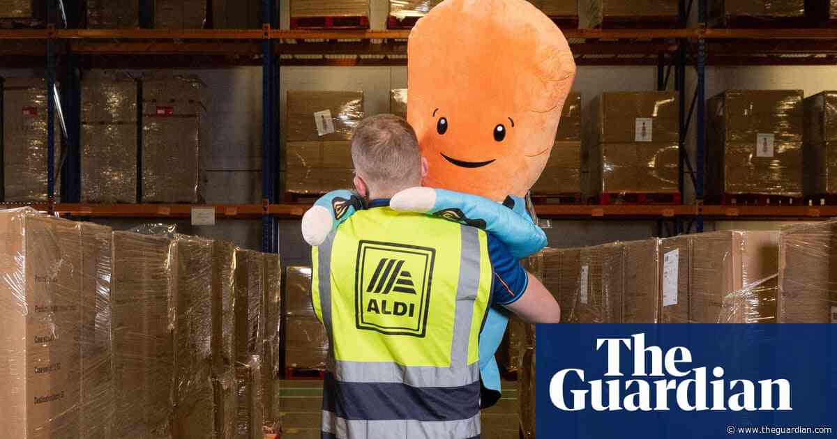 Carrot mania: shoppers in a frenzy over Aldi's plush toy Kevin