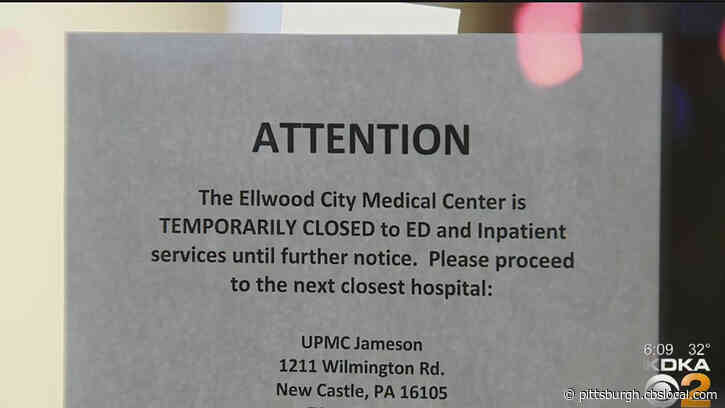 ‘We Desperately Need This Hospital’: Ellwood City Medical Center Closes To Inpatient, ER Services