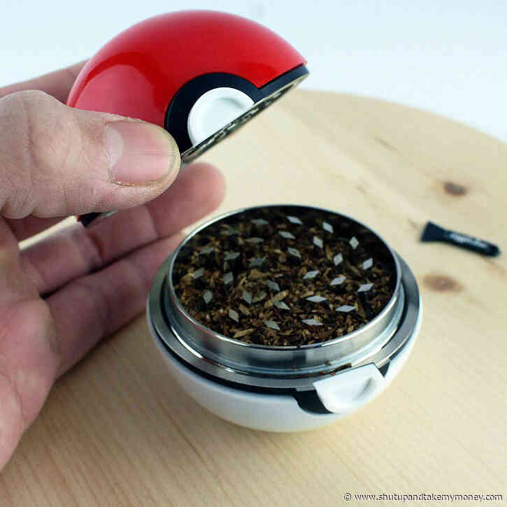 Gotta Smoke Em All With The Pokeball Grinder