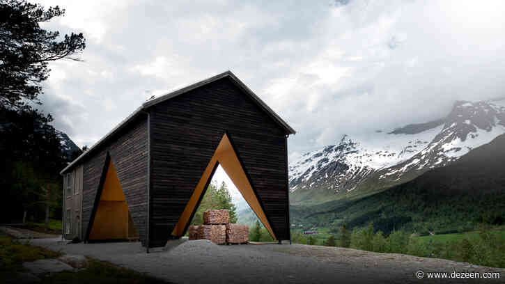 Rever & Drage builds one third of a house for a deer hunter in Norway