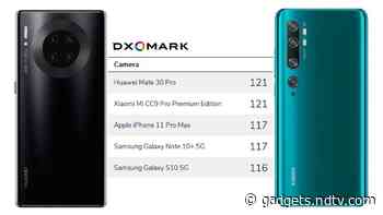 DxOMark Ranks Best Smartphone Cameras Of 2019, Huawei Mate 30 and Mi CC9 Pro Premium Edition Take Top Spots