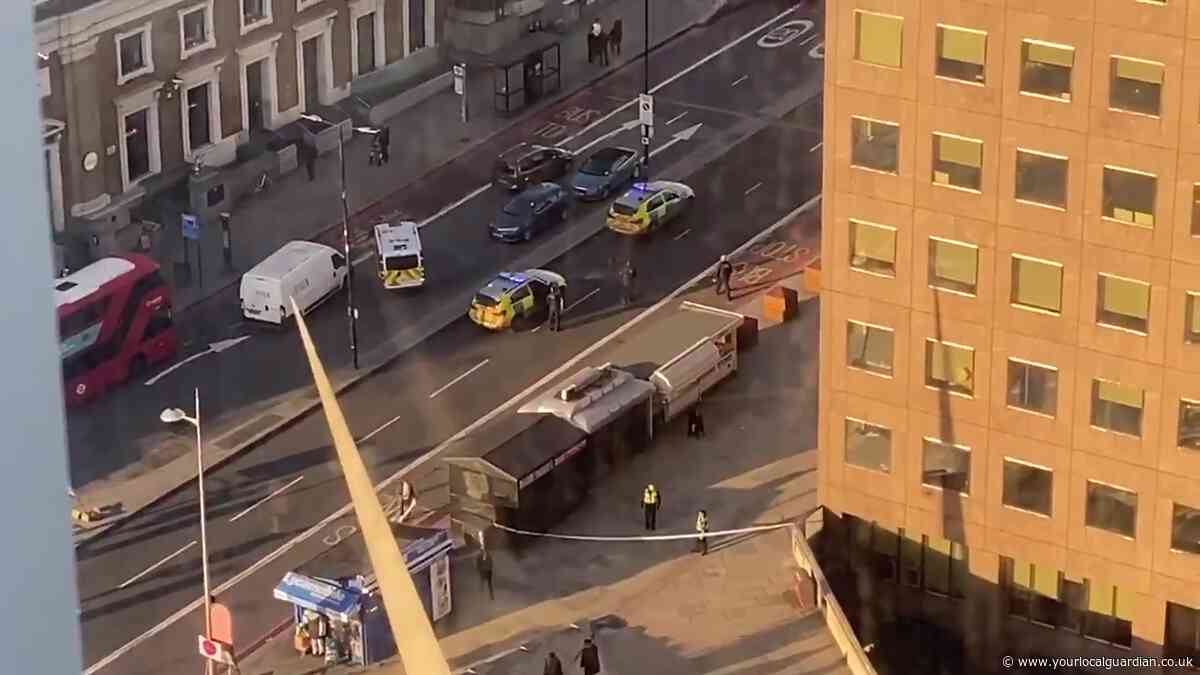 BREAKING: Major police response to 'incident' at London Bridge amid reported gunshots