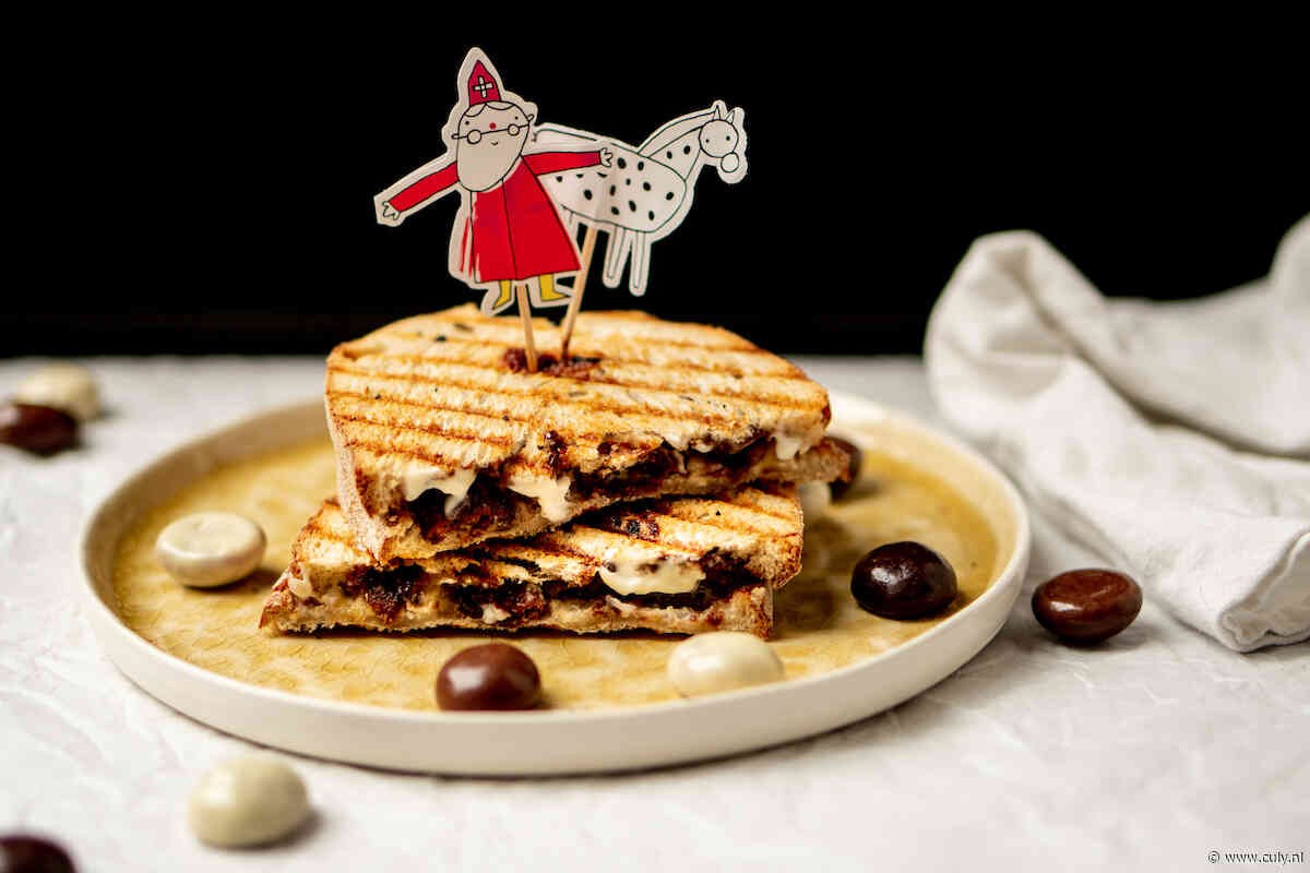 Culy Homemade: Sinterklaastosti met chocolade kruidnoten, banaan & ricotta