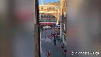 Pedestrians flee near Borough Market after reports of shooting, stabbing incident
