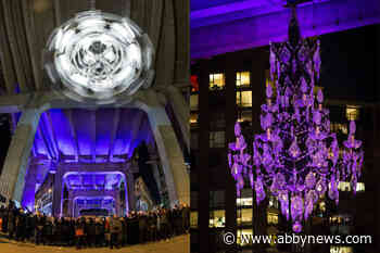 Abbotsford artist’s $4.8 million public art piece unveiled under Vancouver’s Grandville Street Bridge