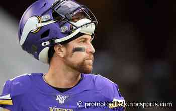 Adam Thielen returns to practice field